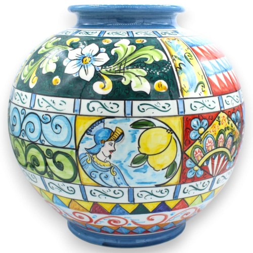 Kulvas h 30 x Ø 28 cm ca. (Andra valet) Caltagirone...