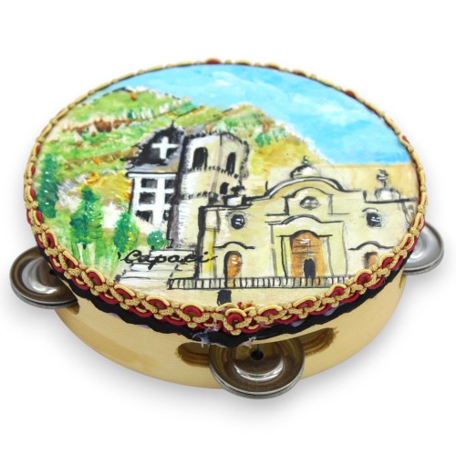 Sizilianisches Tamburin mit Rasseln, Ø ca. 15 cm, aus... 2