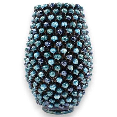 Ceramiczny wazon w kształcie szyszki sosnowej z... 2