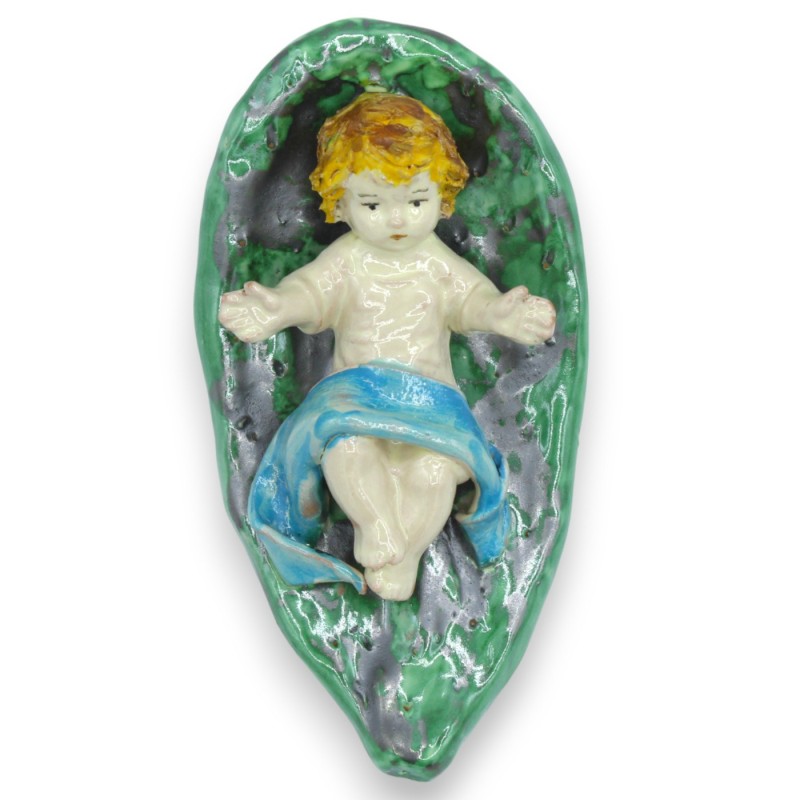Baby Jesus on a prickly pear...