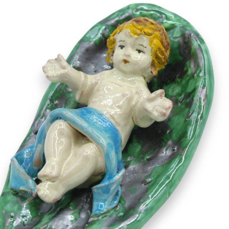 Baby Jesus on a prickly pear...