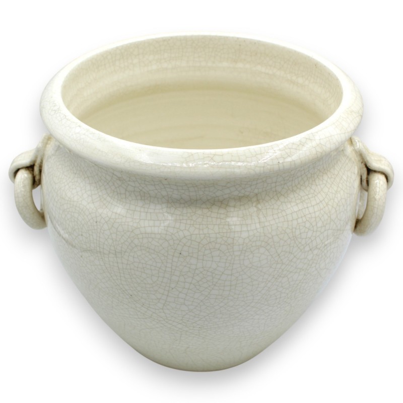 Maceta Cachepot con Asas, Cerámica...