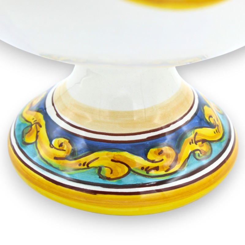 Obstschale aus Caltagirone-Keramik...
