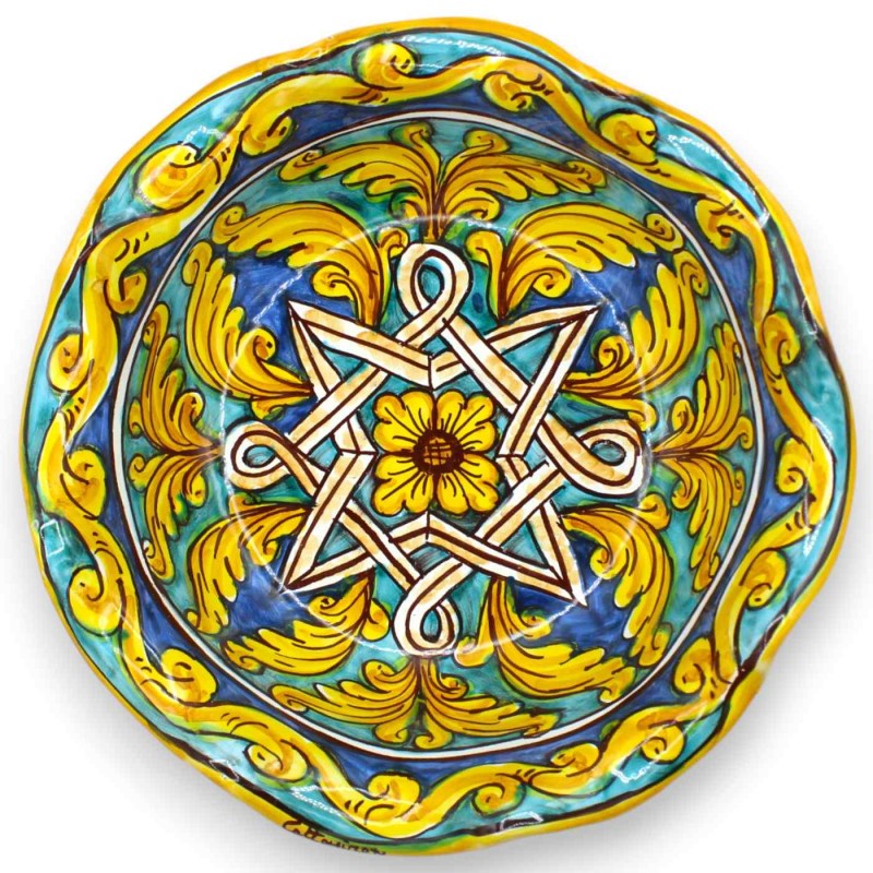 Caltagirone keramische fruitschaal...