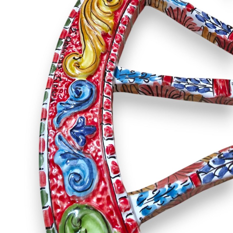 Ruota di Carretto Siciliano, Ceramica...
