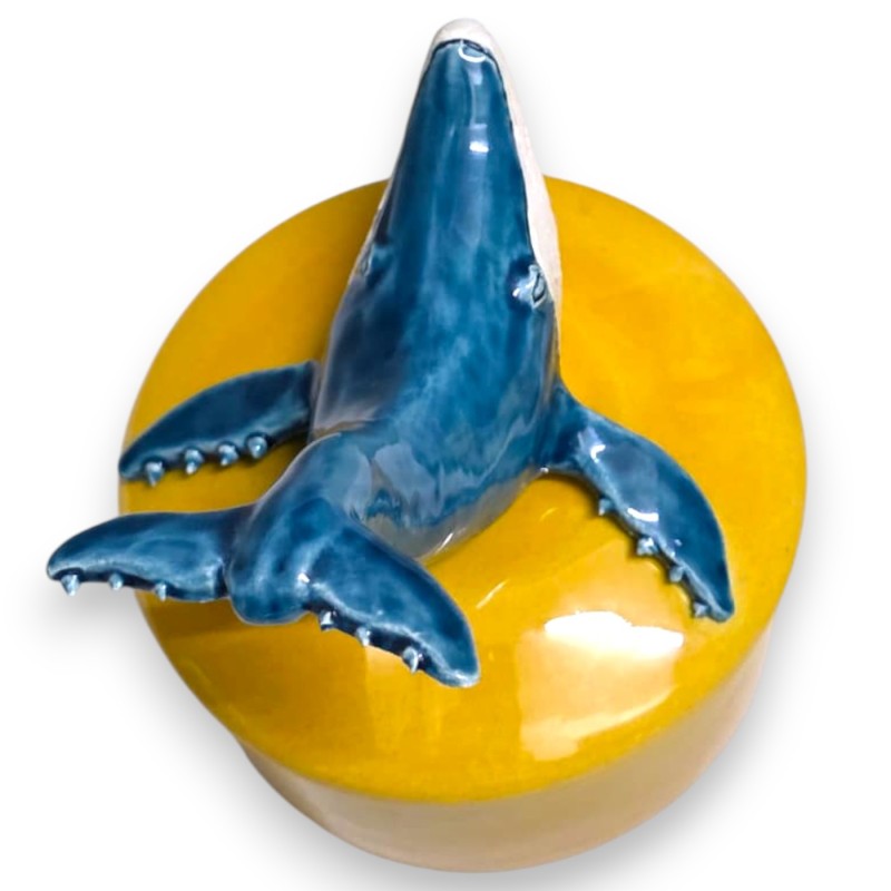 Blue Whale-Shaped Jewelry Box with...