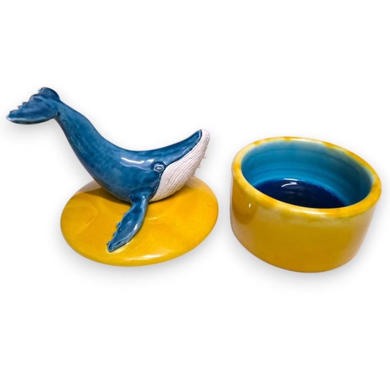 Blue Whale-Shaped Jewelry Box with...