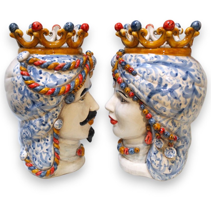 Cabezas moriscas sicilianas, aprox....