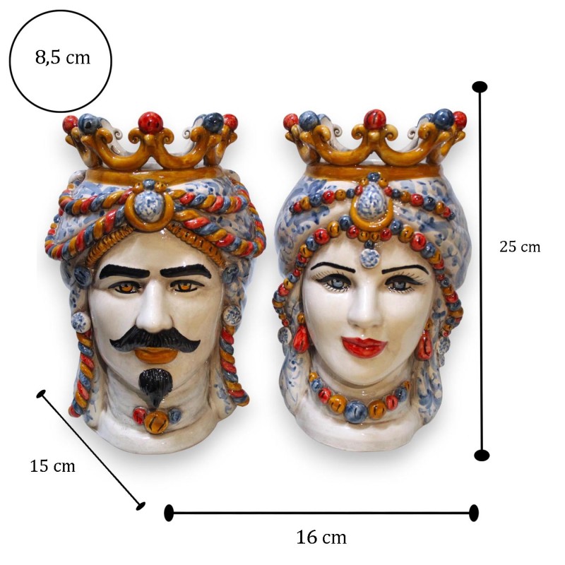 Cabezas moriscas sicilianas, aprox....