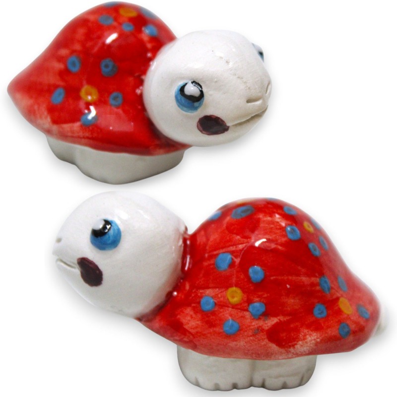 Turtle with mushroom shell, fine...