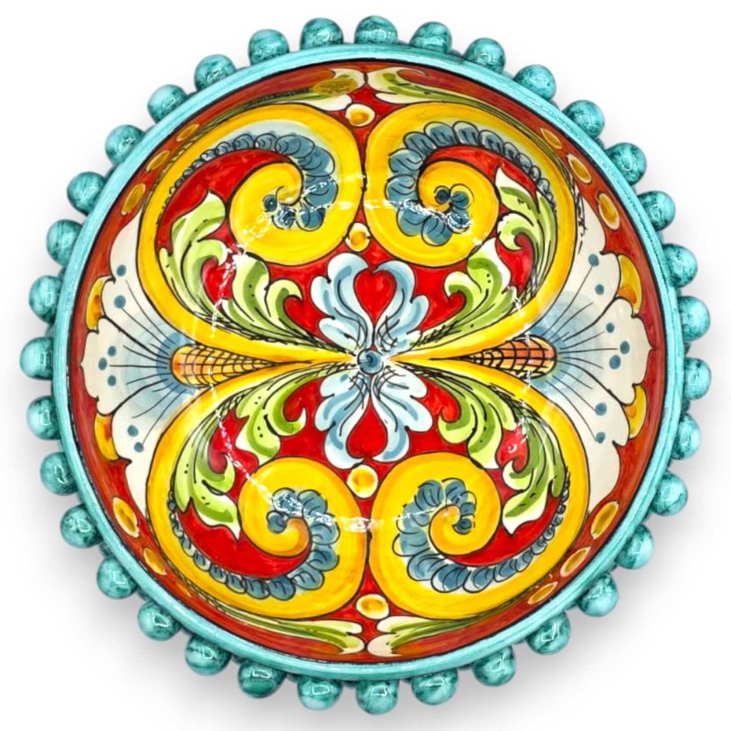 Pinecone centerpiece, Caltagirone...