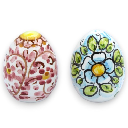 Œuf en céramique de Caltagirone, env. 5 x 4 cm (1 unité)...