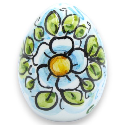Jajko ceramiczne Caltagirone, ok. 5 x 4 cm (1 sztuka) z możliwością dekoracji