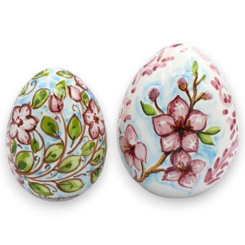 Jajko ceramiczne Caltagirone, dwa rozmiary (1 sztuka),...