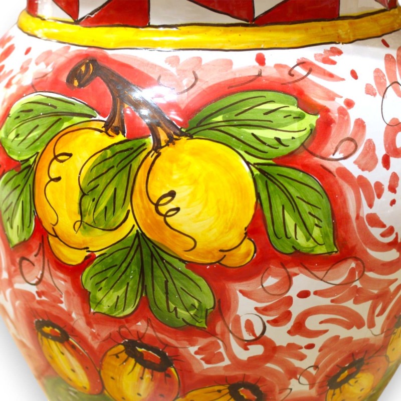 Vaso porta-guarda-chuvas em cerâmica...
