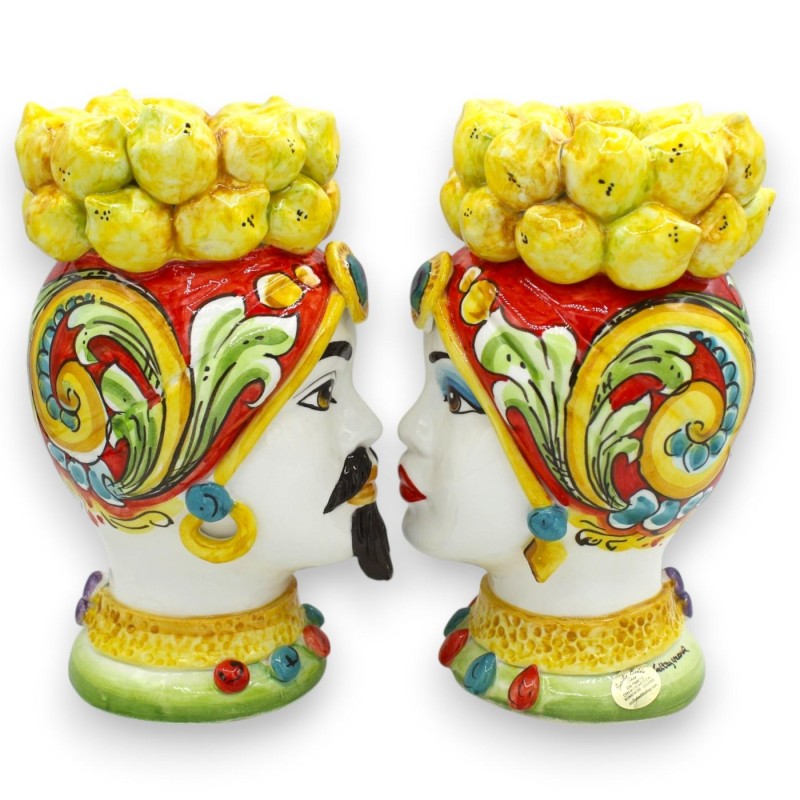 Cabeças mouras sicilianas (par),...