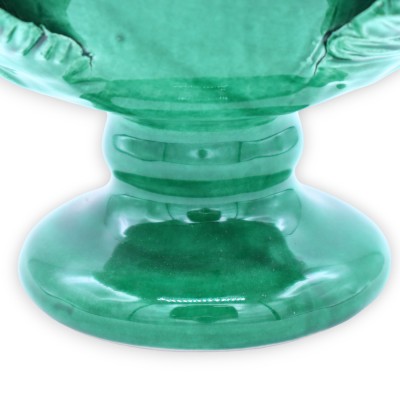 Pumo in fine ceramic, green color, with three size options - (1pc)