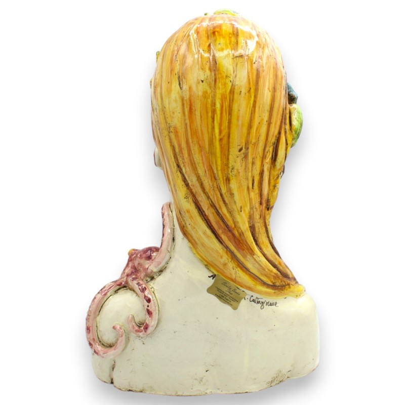 Busto di Donna dal Collo Lungo,...