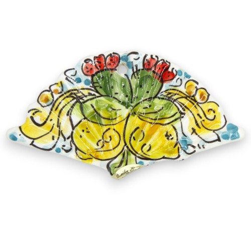 Decoratieve hangventilator, Caltagirone keramiek, L 12 x... 2