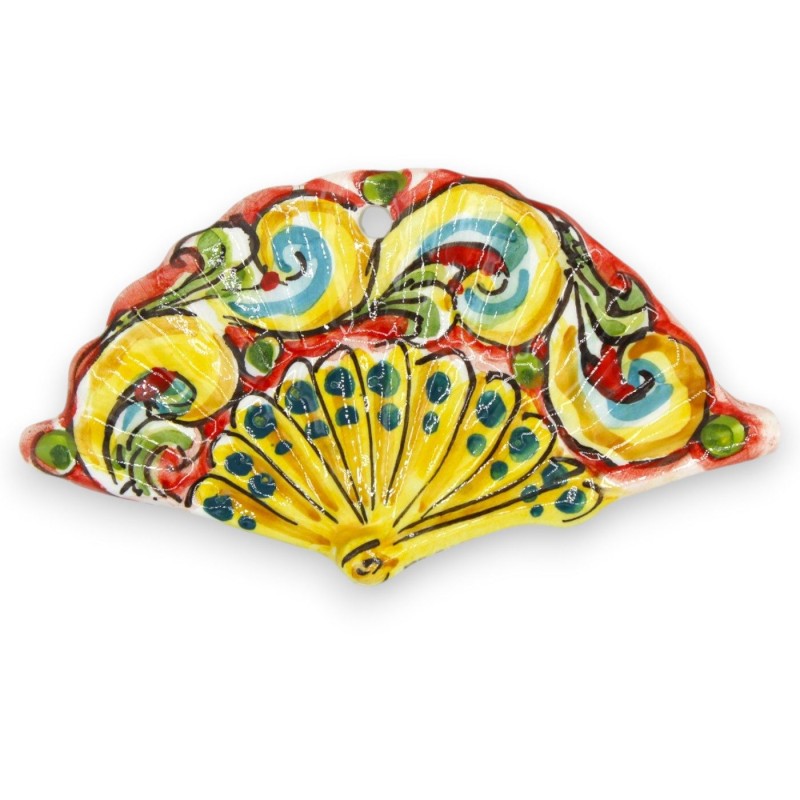 Decorative hanging fan, Caltagirone...
