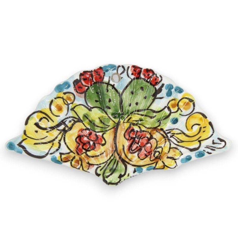 Decorative hanging fan, Caltagirone...