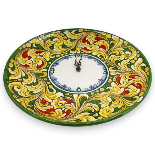 Orologio ceramica Caltagirone, Con Ingranaggio, Varie... 2