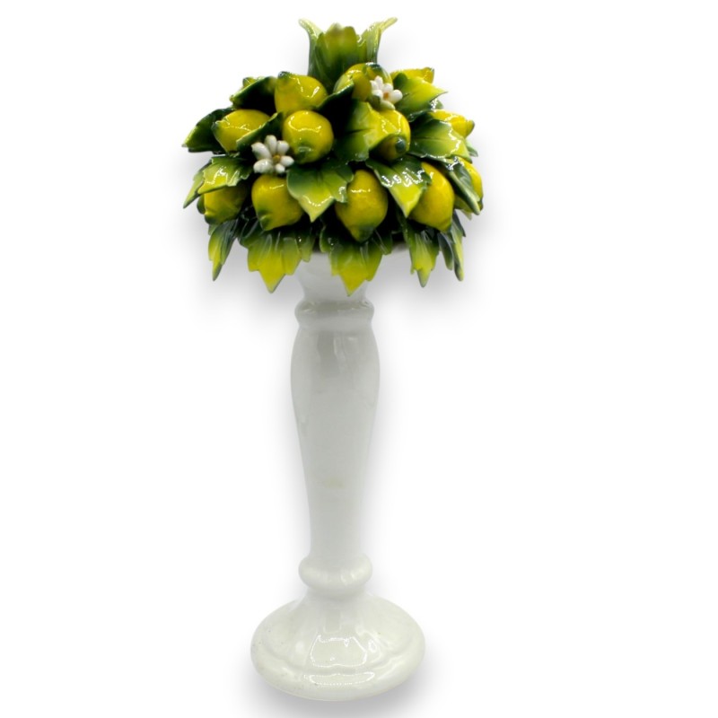 Candeliere in pregiata Ceramica, h 38...