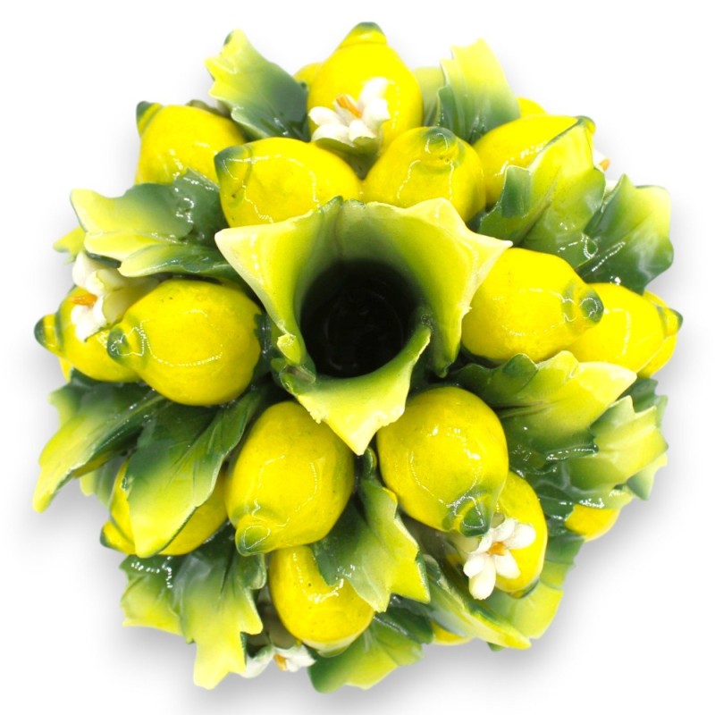 Candeliere in pregiata Ceramica, h 38...