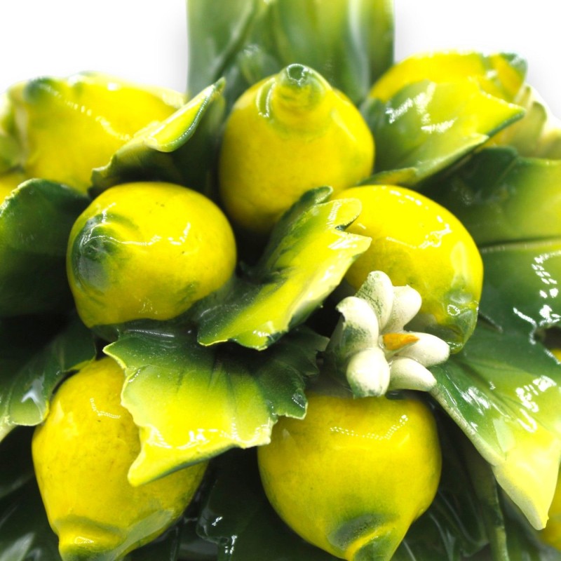 Castiçal em cerâmica fina,...