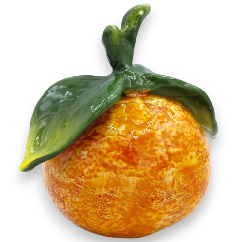 Arancia decorativa da Appoggio, in pregiata ceramica - h... 2