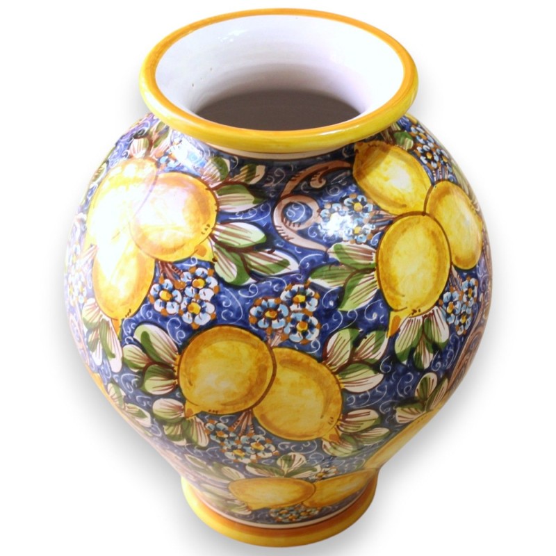 Ceramiczny wazon-kula Caltagirone,...