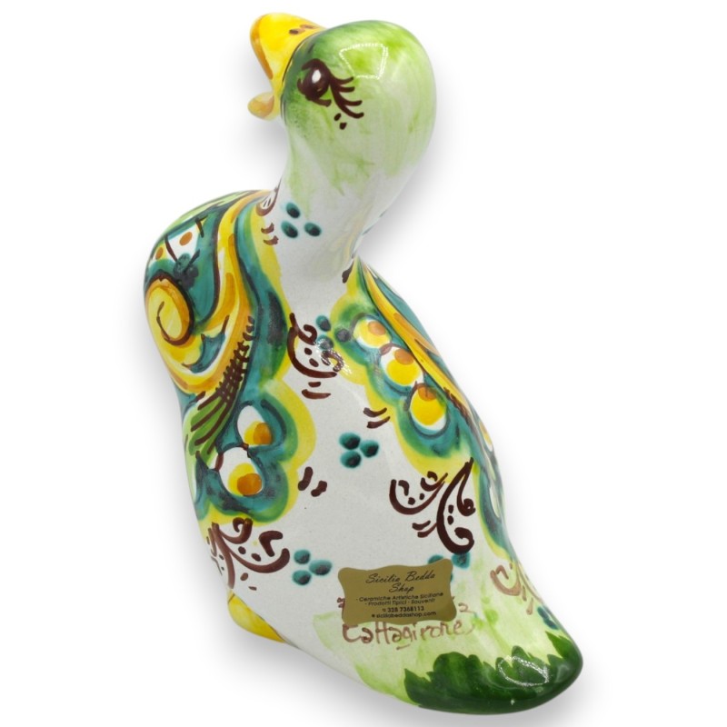 Kaczka ceramiczna Caltagirone, ok. 18...