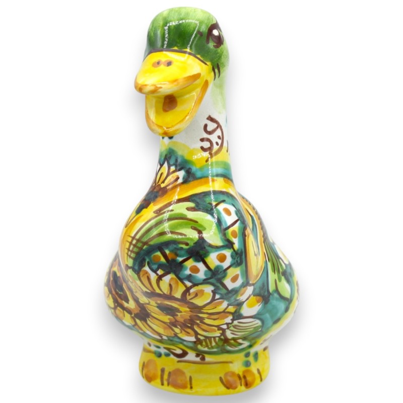 Canard en céramique de Caltagirone,...