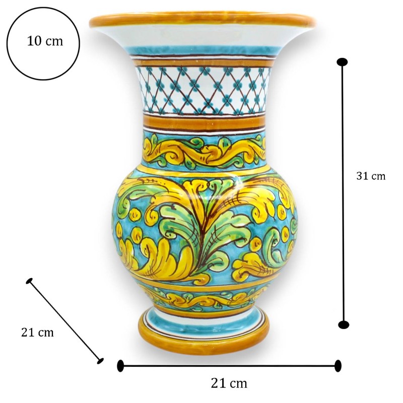 Vaso porta fiori collo lungo in...