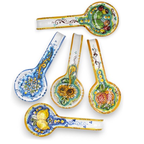 Soporte para cucharones de cerámica de Caltagirone, 28 x...