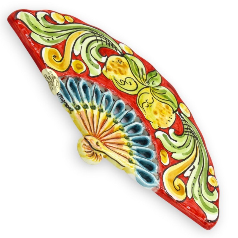 Decorative hanging fan, Caltagirone...