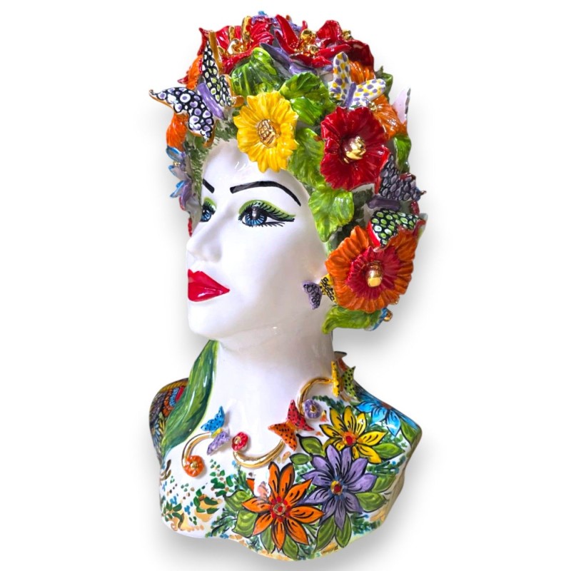 Busto de mujer, modelo primaveral,...