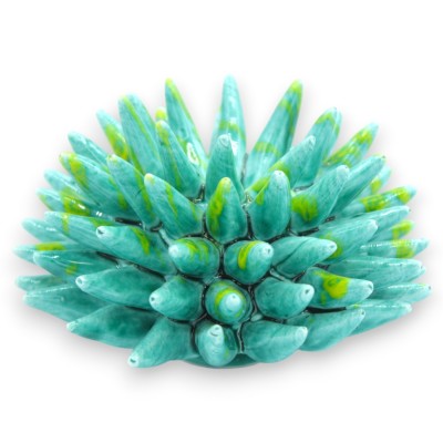 Sjöborre luftfräschare - Diffuser, L 13 x H 8 cm ca. Fin keramik, gulstrimmig ärg