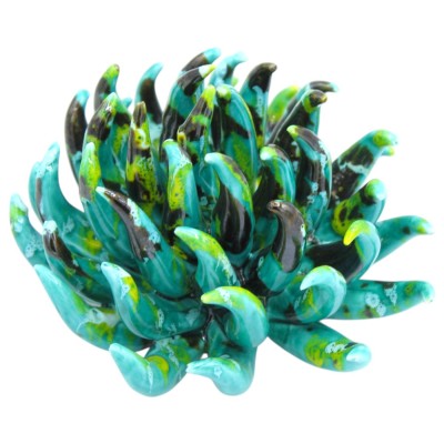 Freestanding Sea Anemone, Fine Ceramic, h 10 x W 15 cm approx. (1 Unit) Two Model Options