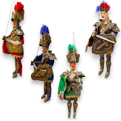 Sizilianische Paladin-Puppen, 100 % handgefertigt aus...