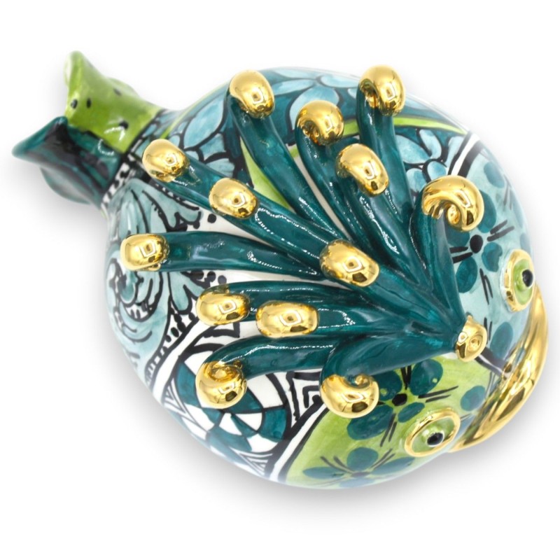 Peixe-balão de cerâmica Caltagirone,...