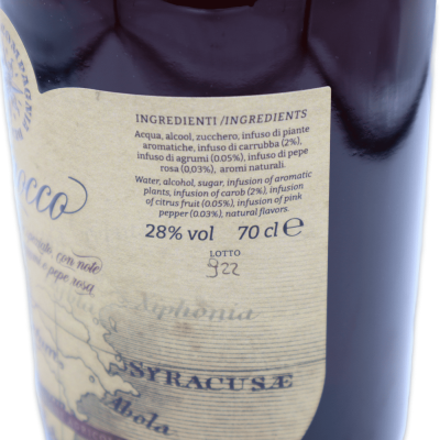 Traditionell bitter "Scirocco", vol. 28% - 700 ml - 