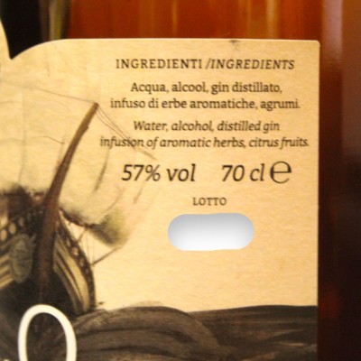 Ginebra "Eolo", 700ml - 