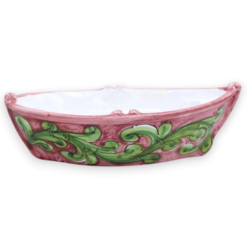 Support boat, Sicilian ceramic, h 6 x...