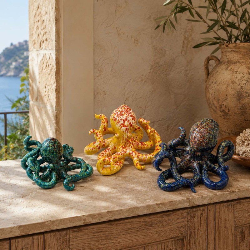 Octopus Stand, Mottled Model, Fine...