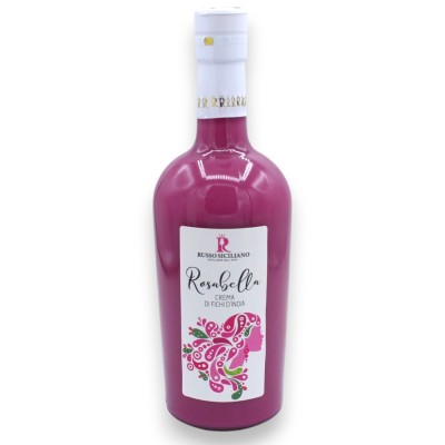 Rosabella, Sicilian Artisan Cream Liqueur with Prickly Pear and Cream, Vol. 17% - 500 ml