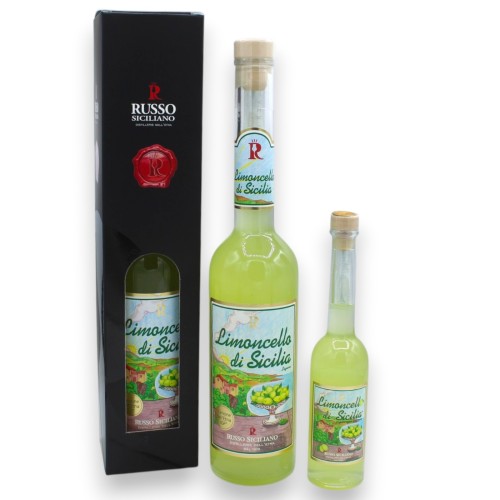 Limoncello siciliano, licor artesanal, limão Etna IGP , 2...