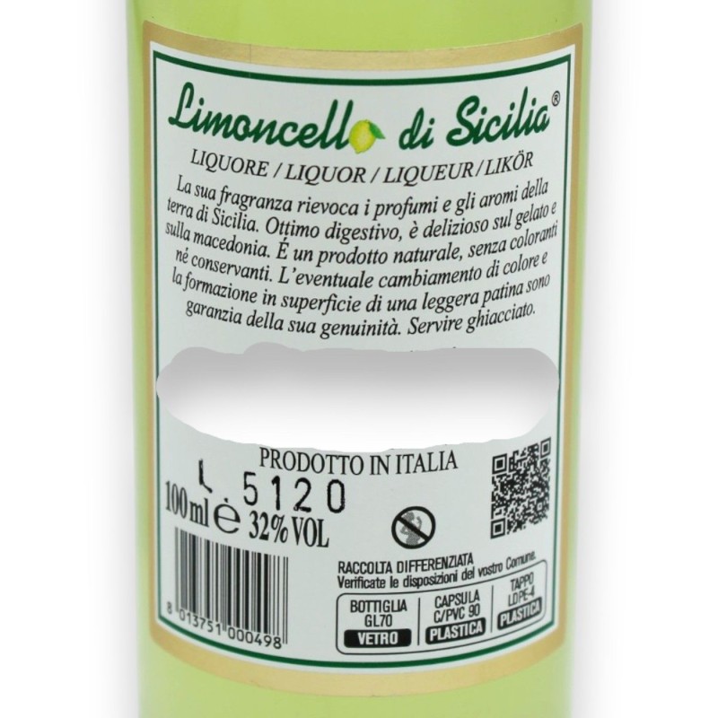 Limoncello di Sicilia, liquore...