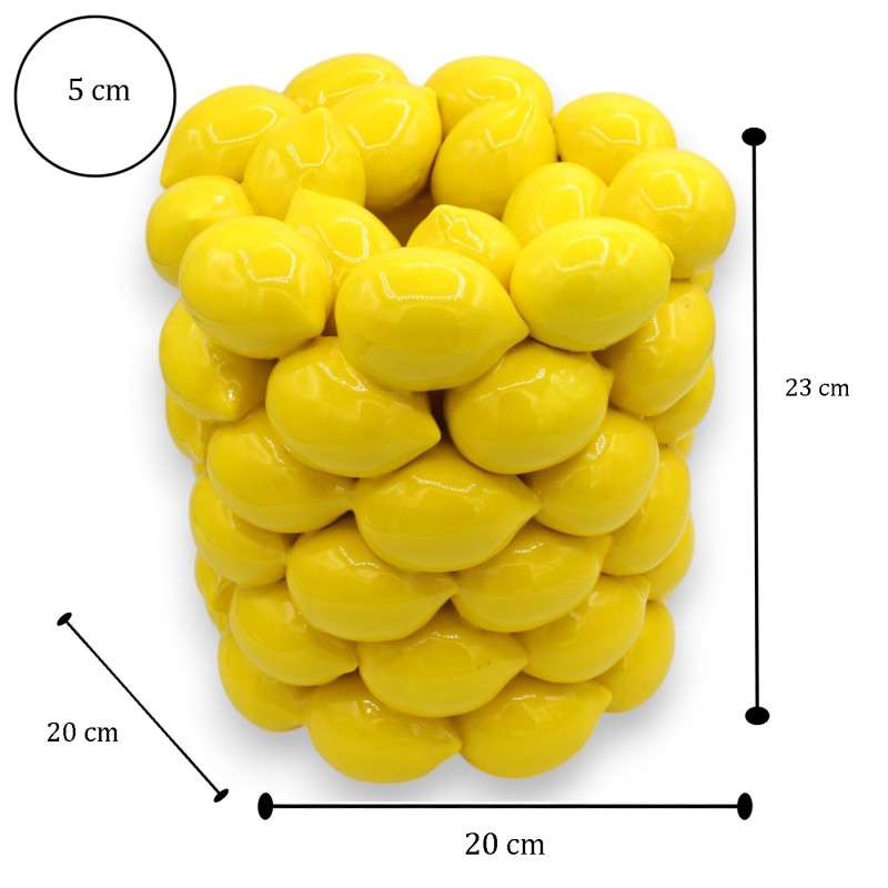 Lemon Vase, Modern Design, Fine...