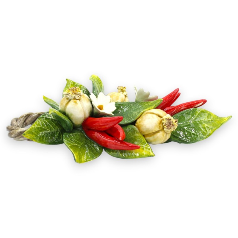 Fascio di Aglio e Peperoncini con...